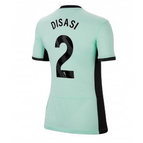Chelsea Axel Disasi #2 Replica Third Stadium Shirt for Women 2023-24 Short Sleeve